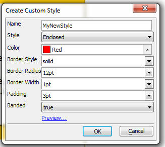 Custom Style